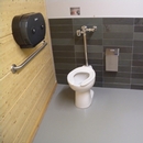 Salle de toilettes femmes : toilette