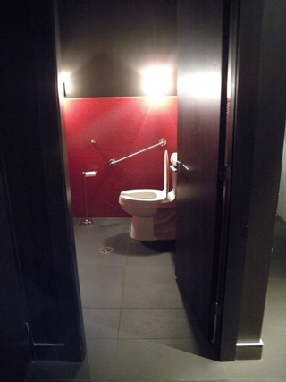 Toilette accessible
