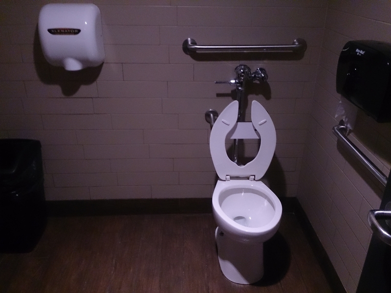 Salle de toilette accessible - Hommes