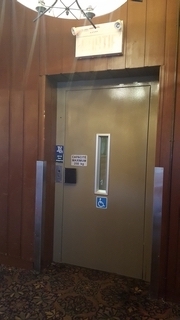 Parcours vers la chambre / Ascenseur