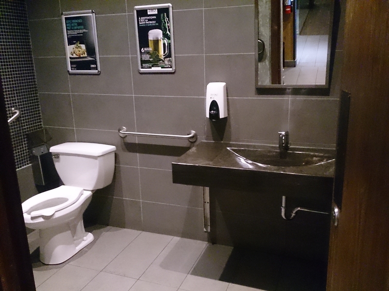 Salle de toilette accessible - Mixte