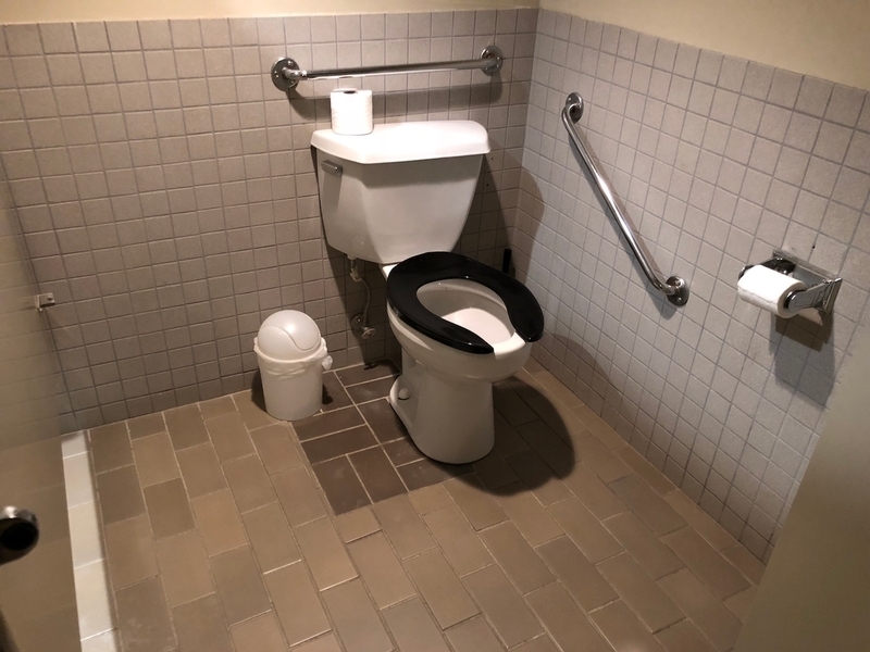 Cabinet accessible - salle de toilette femmes