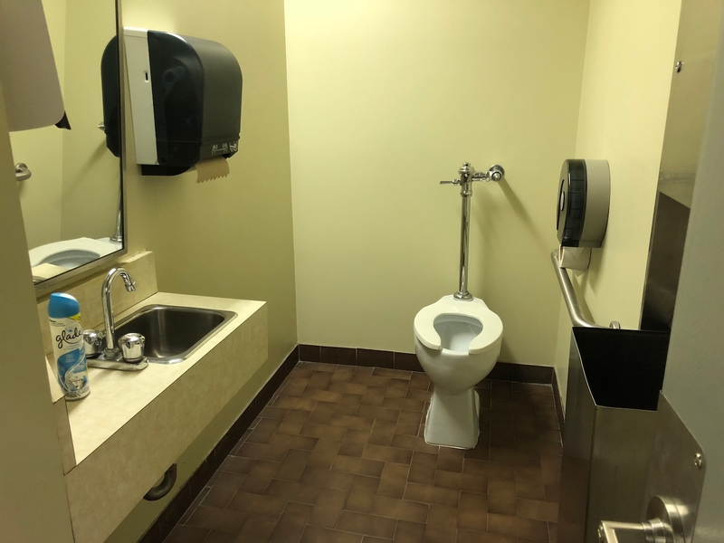 Salle de toilette mixte (rez-de-chaussée)