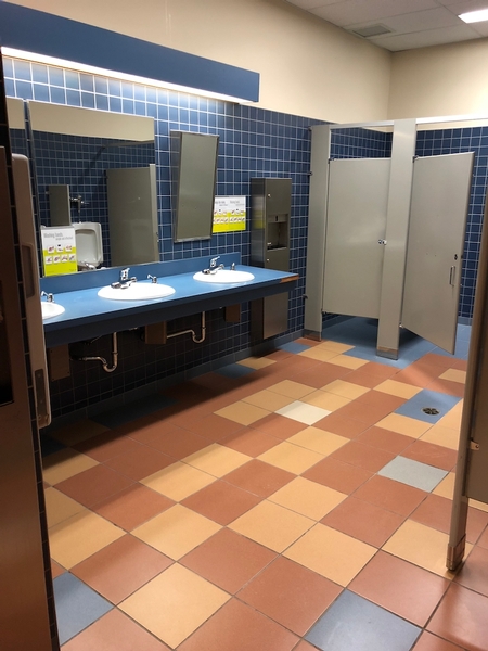Salle de toilette - hommes
