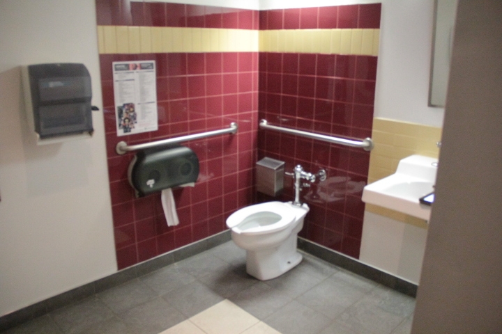 Salle de toilette unique - niveau parterre