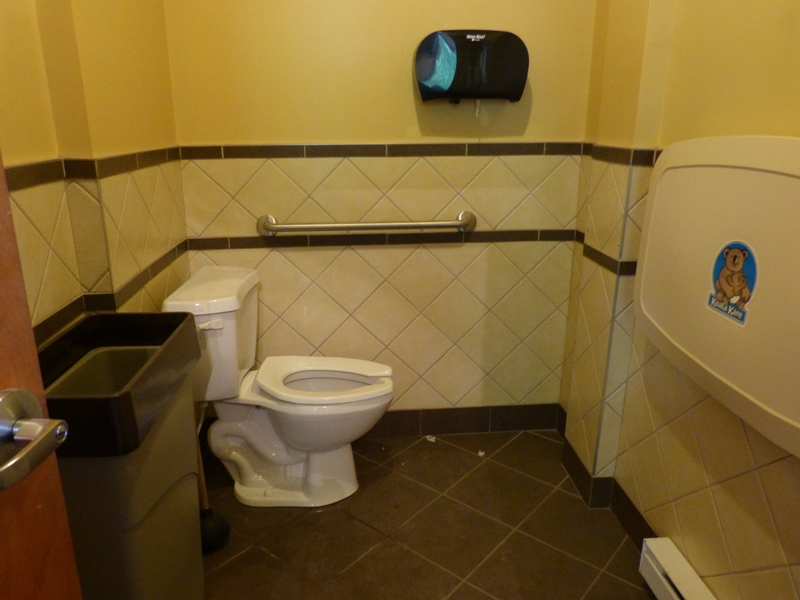 Cabinet de toilette de la mini-ferme