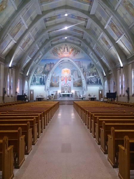 Vue intérieure de l'Église
