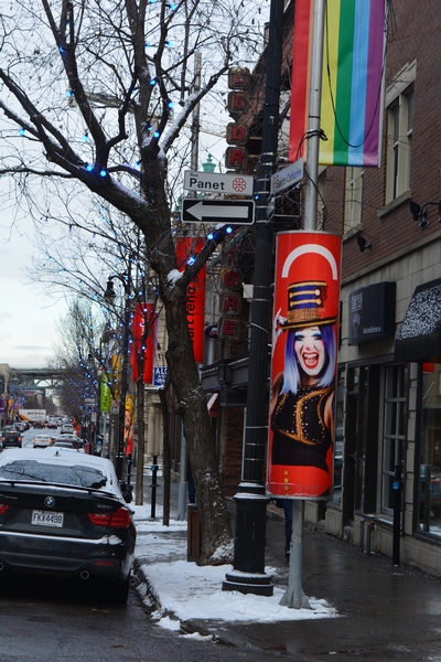 Panneaux rue Sainte-Catherine