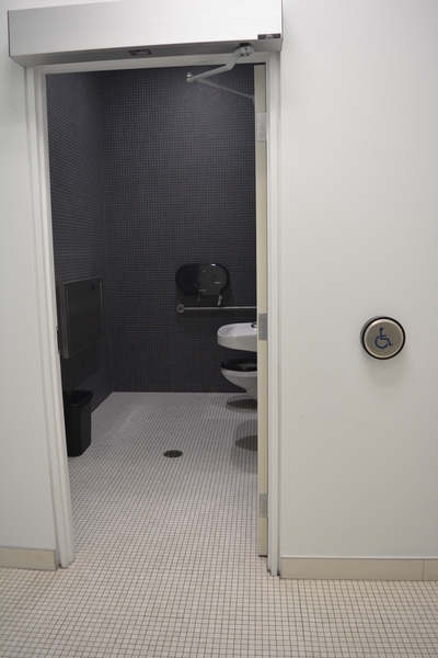 Cabinet de toilette accessible - salle de greffe