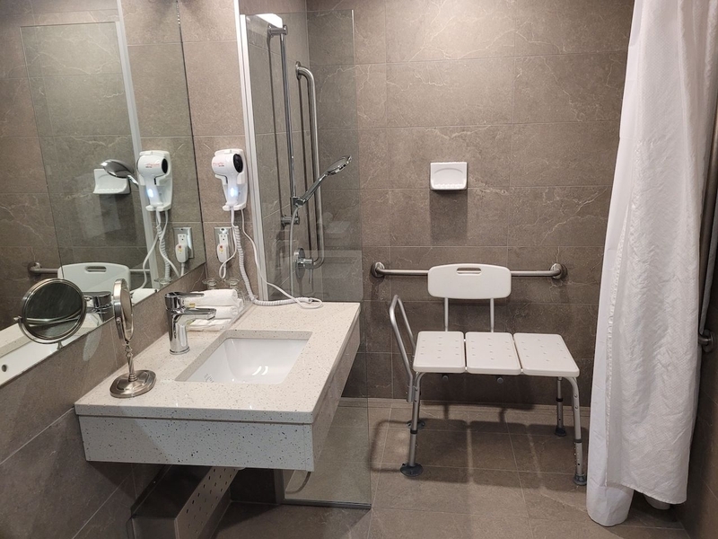 Chambre salle de bain (douche)