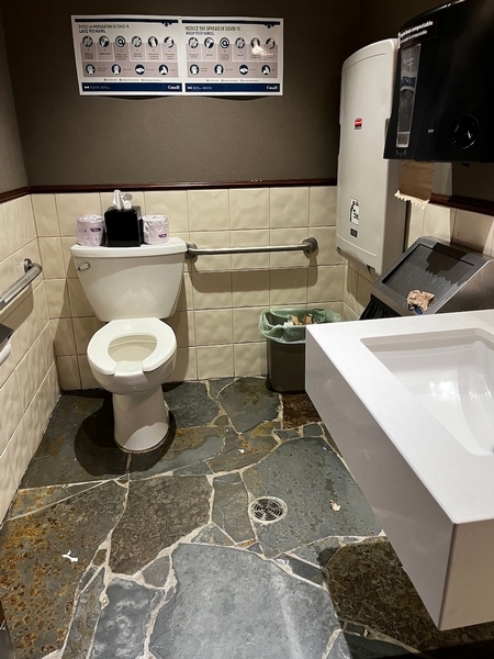 Salle de toilette publique Femme réception