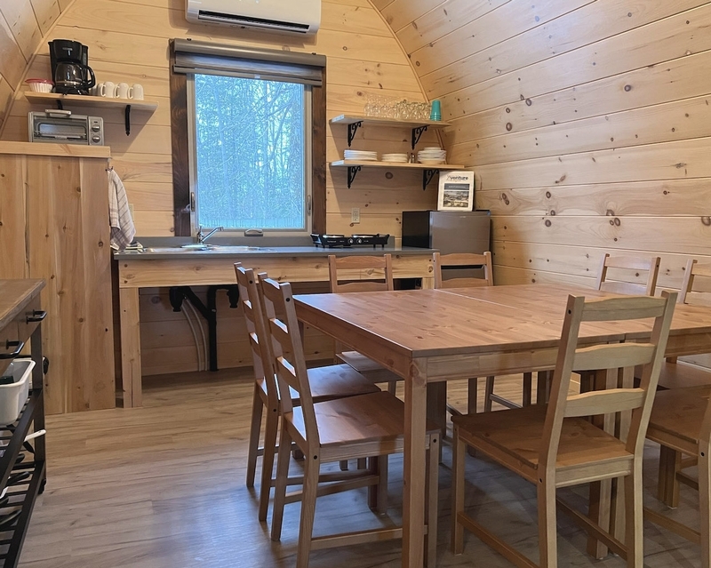 APODIS - Prêt-à-camper adapté cuisine et salle à manger