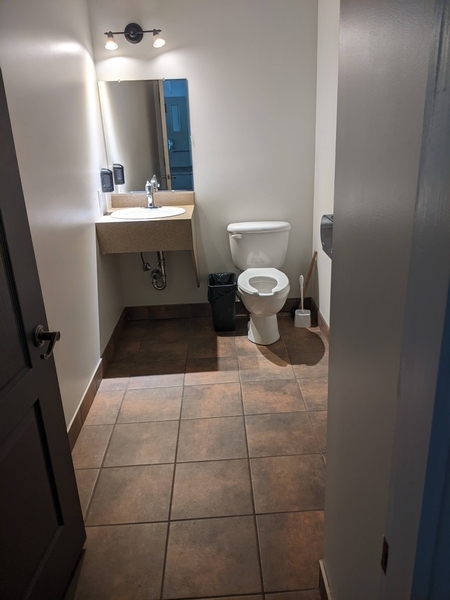 Salle de toilette du restaurant