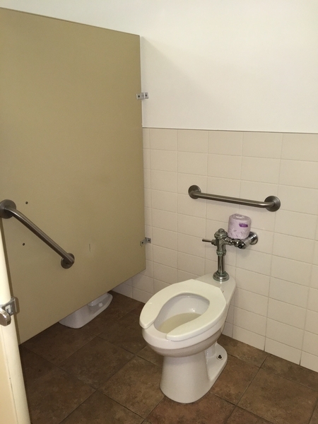 Salle de toilette (homme) - toilette 