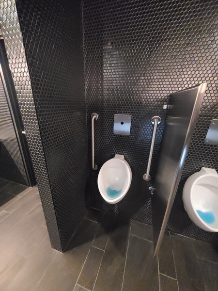 Urinoir salle de toilettes des hommes (près de la réception)