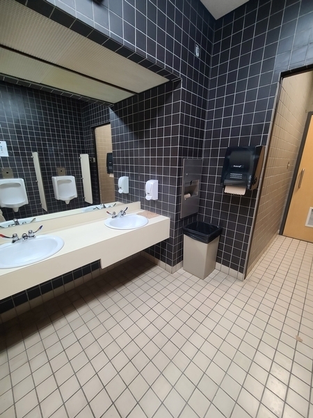 Lavabo des salles de toilettes à cabinets multiples