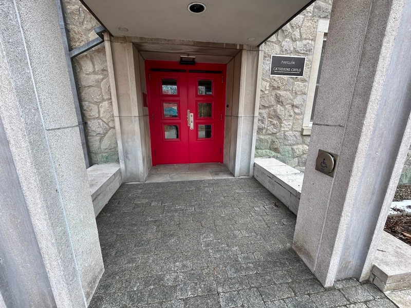 Porte d'entrée principale extérieure 