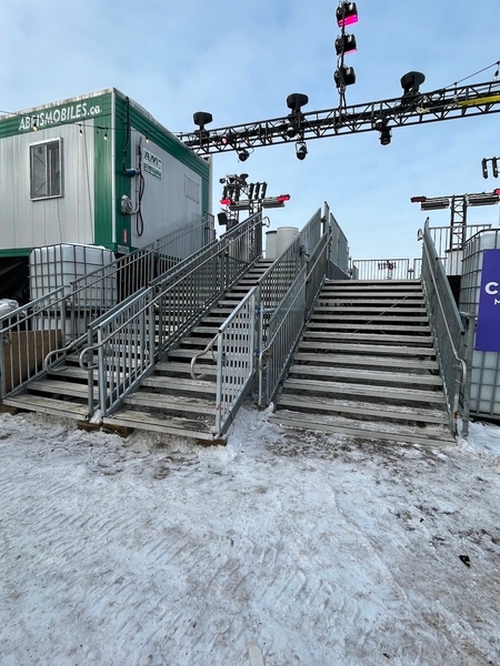 Zone réservée - escaliers