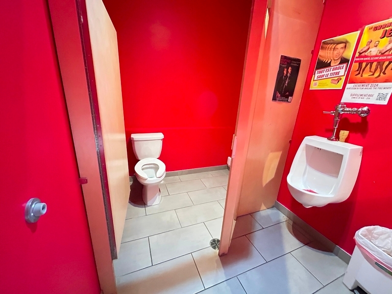 Cabinet de toilette homme