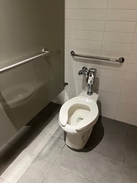 Cabine toilette (homme)