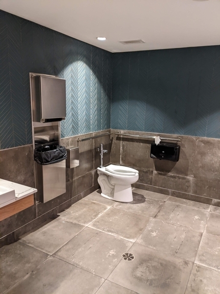 Salle de toilette publique