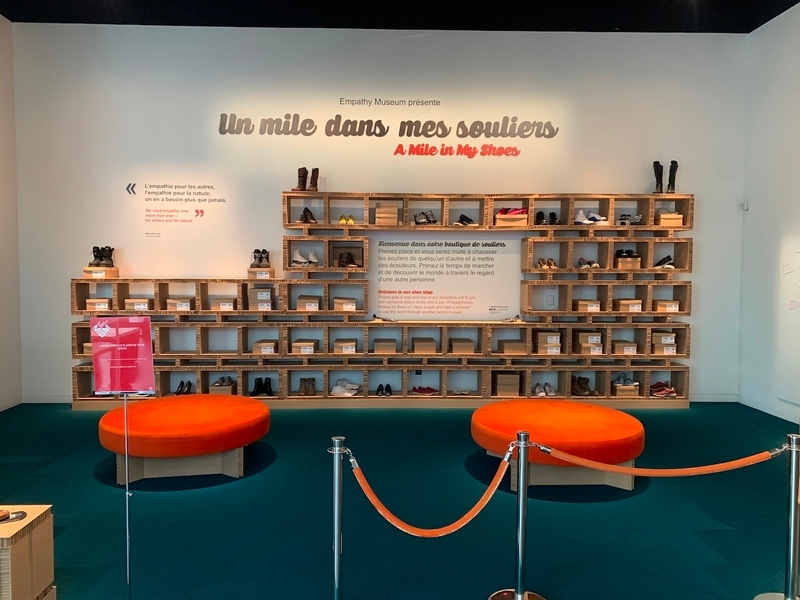 Exposition Un Mile dans mes Souliers