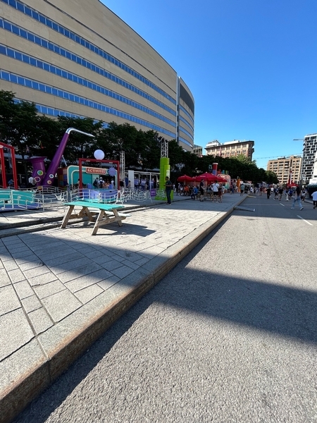 Boulevard De Maisonneuve : rampe de passage 