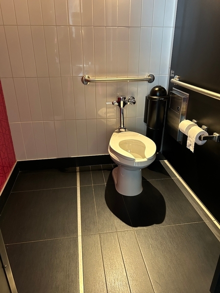 Salle de toilettes femme située près des salles de réception 