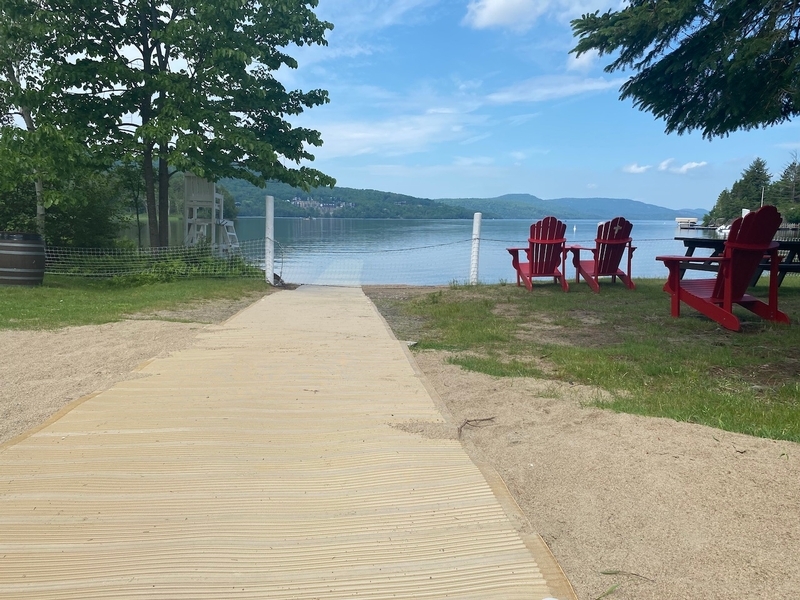 Parc Plage - allée vers la plage