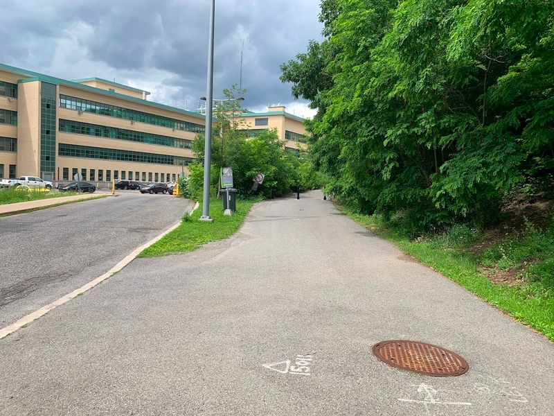 Entrée du sentier