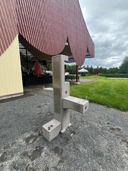 Site Préau municipal - Fontaine à boire