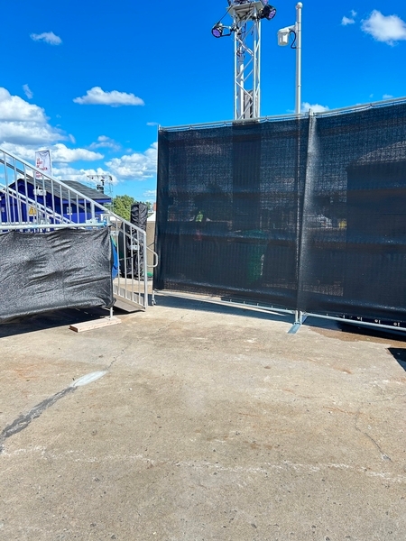 Accès pour les toilettes chimiques de la Zone VIQ