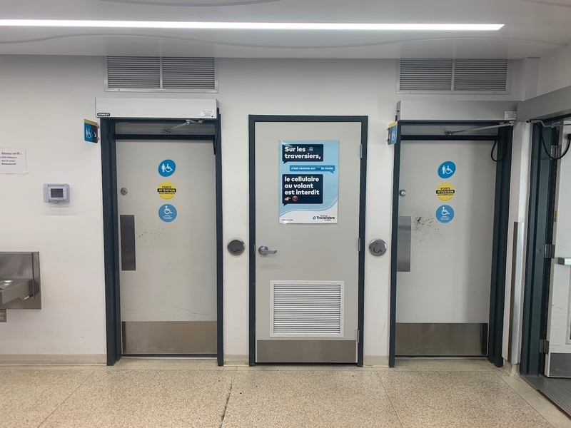 Toilettes - Accueil - Gare fluviale de Matane