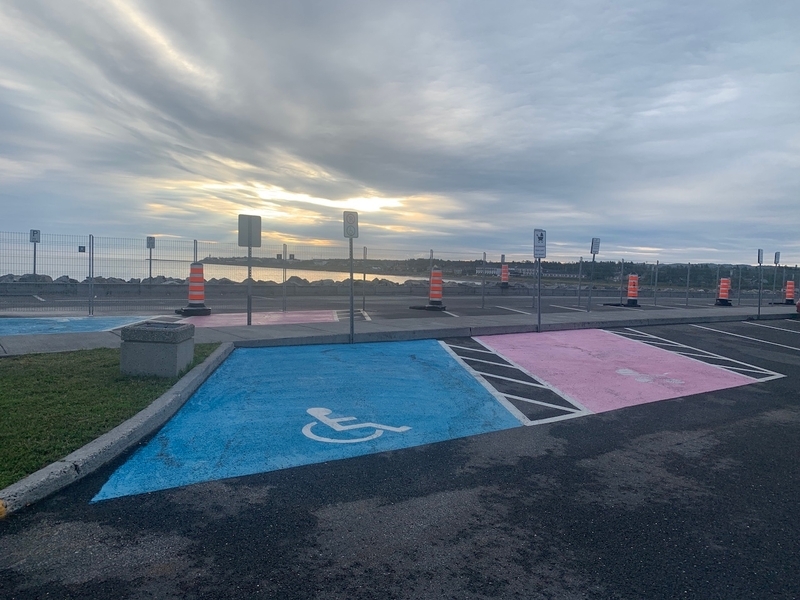 Stationnement - Gare fluviale de Matane