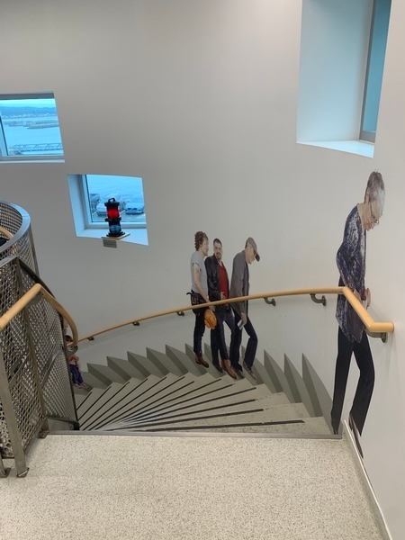 Escaliers - Gare fluviale de Matane