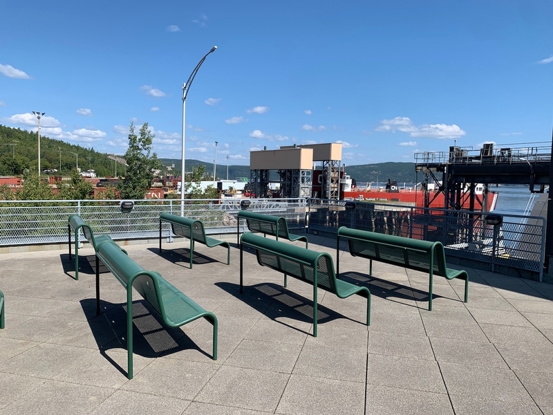 Terrasse - Gare fluviale de Baie-Comeau