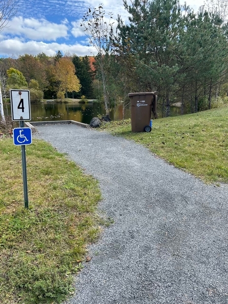 Station de pêche accessible 