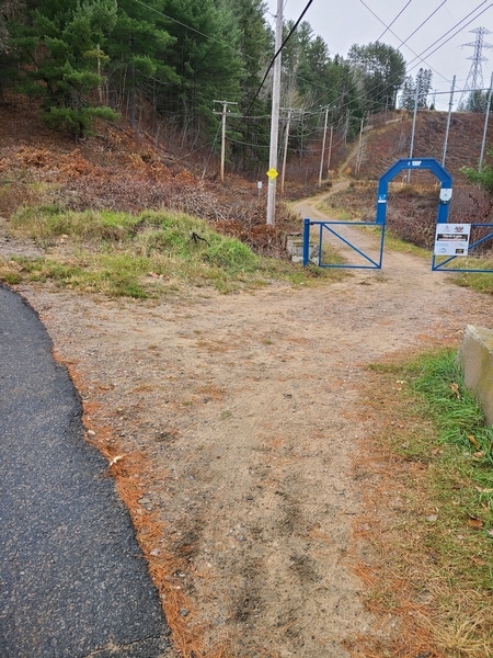 Entrée près du stationnement