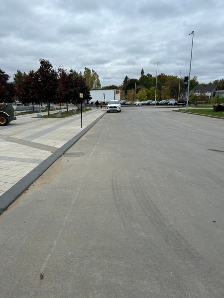 Débarcadère situé près de l'entrée du site