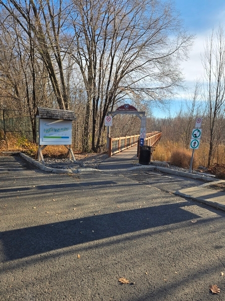 Entrée du sentier 